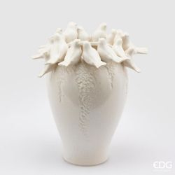 DOVE VASE H.26 D.32