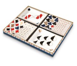 ПОРЦЕЛАНОВИ  МИНИ ЧИНИИКИ  К-Т 4БР - CASINO