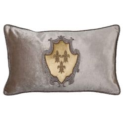 Бродирана калъфка за възглавница Fleur De Lis