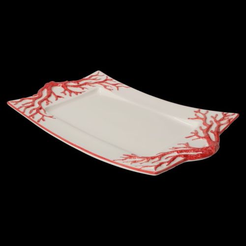 DECORATIVE CERAMIC TRAY