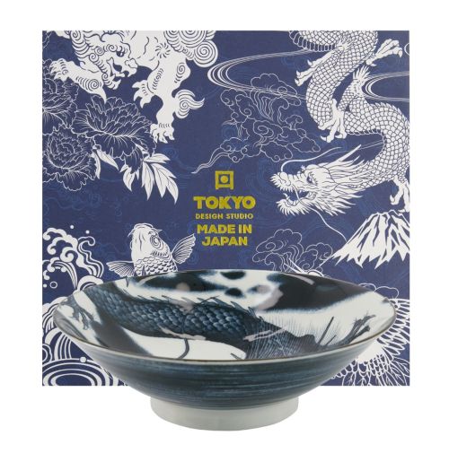 Japonism Crane 1pce Bowl Giftset  Black