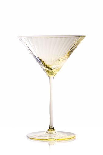 Lyon Martini glass - CITRON