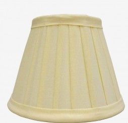 LAMPS - LAMPSHADES COTTON 20cm ECRU COTTON