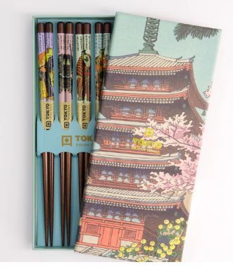 Chopstick Giftset/5 Temple