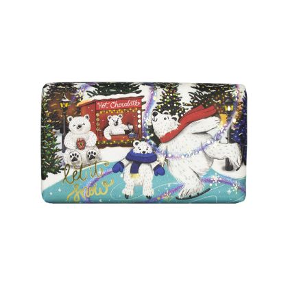 SANTA SOAP BAR - XMAS POLAR BEAR