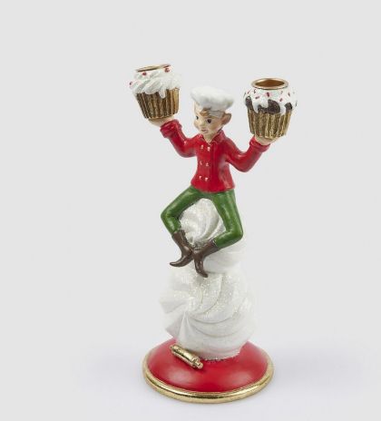 ELF COOK CANDLE HOLDER 