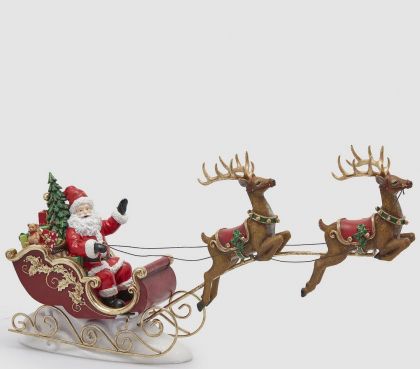 DECORATION BABE WITH SLEIGH 