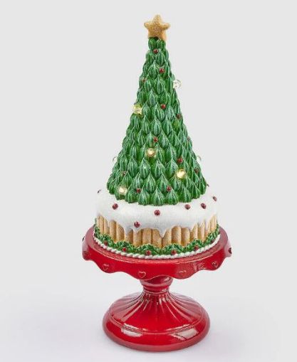 Miniled Pine Christmas Decoration H 37 