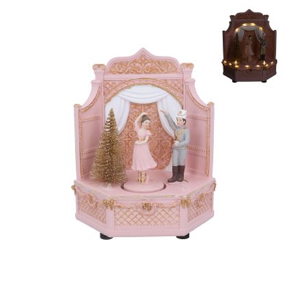 Music Box 22cm - Spinning Ballerina, Nutcracker Suite