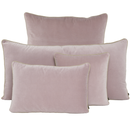 CUSHION COVER VELVET  BRICK