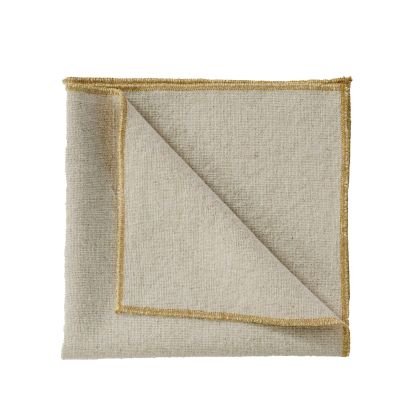 VERONE NAPKIN BLANC LINEN COTTON