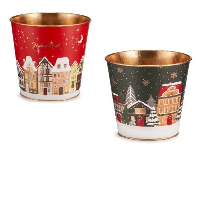 СЕТ МЕТАЛНИ ДЕКОРАТИВНИ КОФИЧКИ