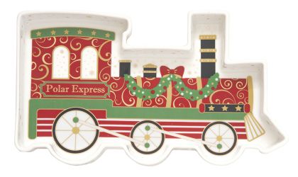 Porcelain serving platter 25x15 in colour box