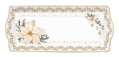 Porcelain serving platter 35x15 cm in color box