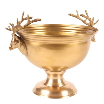 Lampshade 30 cm - Zebra Print - Brown - Fabric