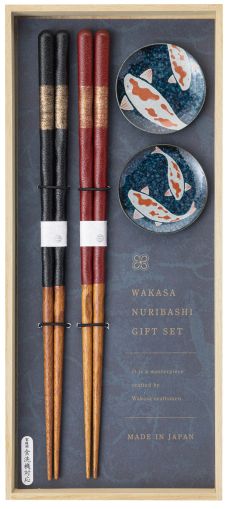 КЛЕЧКИ ЗА СУШИ - Nishiki Goi Yugetsu Gift set 