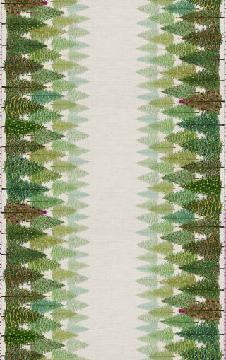 ПОКРИВКА  ЛЕН  ПРИКАЗНИ ДЪРВЕТА