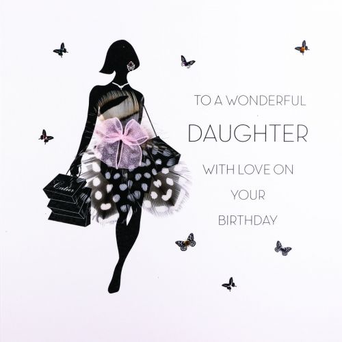 КАРТИЧКА  - TO A WONDERFUL DAUGHTER......