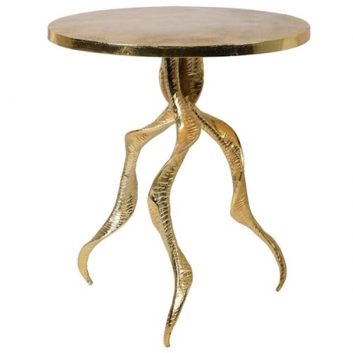 Gold Horn Leg Table