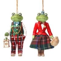  DRESSED MR. AND MRS.FROG 2 ASS.