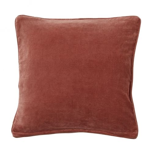 CUSHION COVER VELVET Velvet Redwood