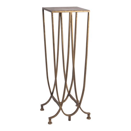 Saar Gold metal sidetable small