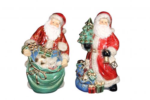 Ceramic Shape - Santas
