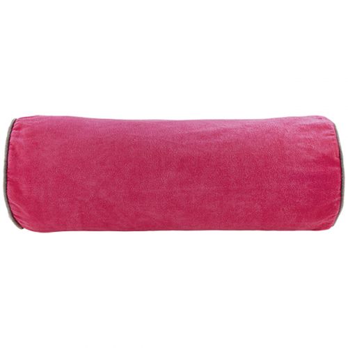 VELVET CUSHION COVER  - PINK 22/60CM