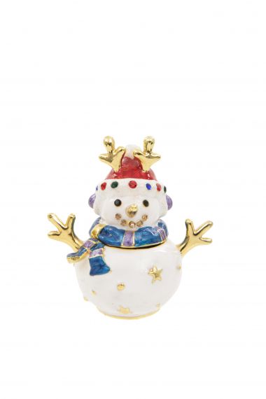 Snowman  Trinket Box