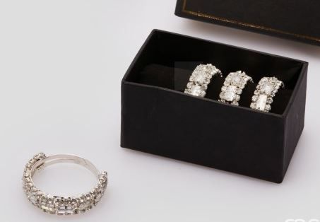  Diamante Napkin Rings