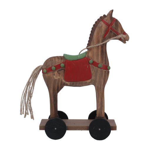 Wood  Horse on Wheels