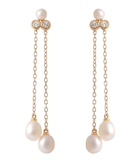 Agnes chain earrings