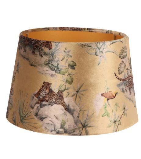 lampshade velvet