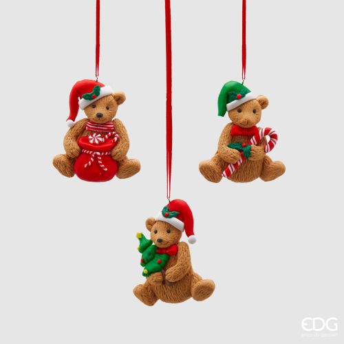 Teddy bear ornament