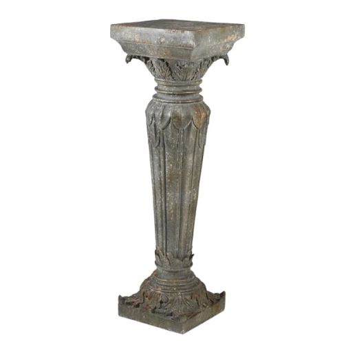 Scalloped Edge Pedestal