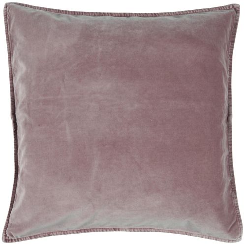 Cushion cover velvet coral almond