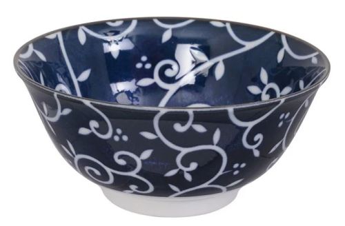 Mixed Bowls 15x7cm 550ml BL/WH