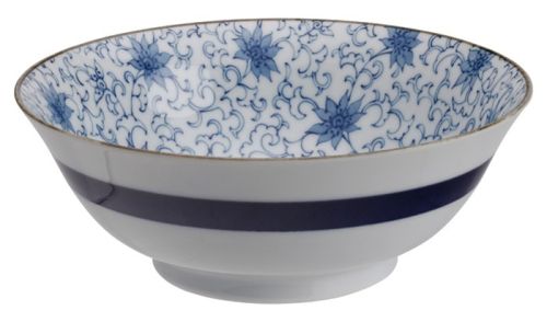 Mixed Bowls Ramen Bowl Maizuru Blue