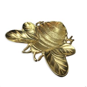 Gold Bee Dish