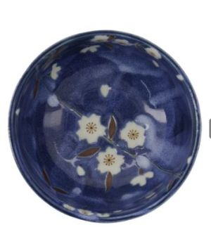 Blue Sakura Moribachi Bowl 