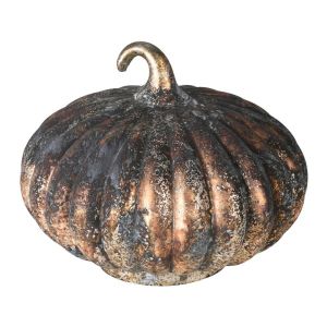 Patina Glass Pumpkin