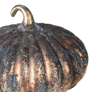 Patina Glass Pumpkin