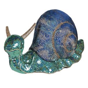 Speedy Blue Fabric Snail