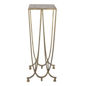SIDE TABLE 36X31X90 CM GOLD COLORED IRON