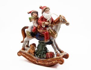 Santa Claus on Horse