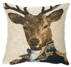 Ferdinand cushion cover in jacquard weave.