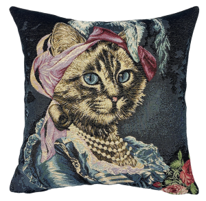 Marie-Antoinette, Queen of France cushion cover in jacquard weave.