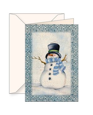 GREETING CARD - Snowman