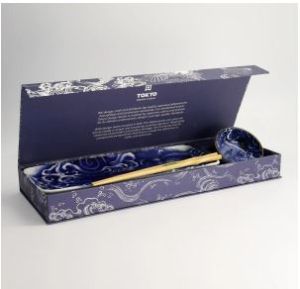 Japonism Carp Sushi Giftset 3pcs Blue 