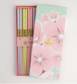 Chopstick Giftset/5 Pink Sakura